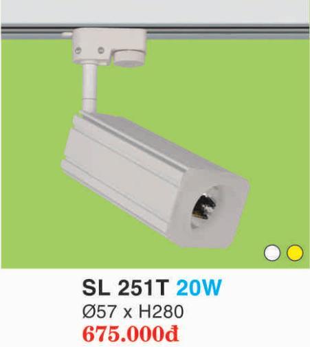 Đèn rọi ray SL251T 20W