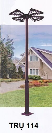 Đèn sân vườn led trụ 114