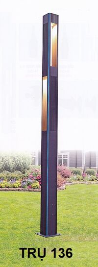 Đèn sân vườn led trụ 136