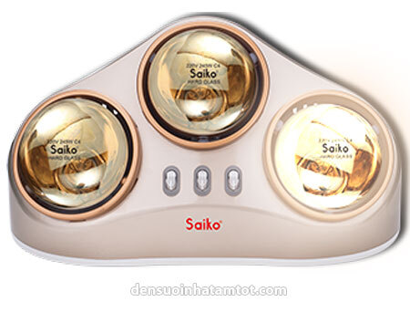Đèn sưởi nhà tắm Saiko BH-735H - 3 bóng vàng