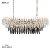 Đèn thả chùm pha lê ngang DCHD 6809A