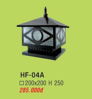 Đèn trụ cổng Hufa HF-04D
