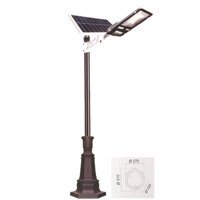 Đèn trụ sân vườn năng lượng mặt trời Solar TRU 091