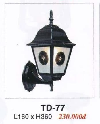 Đèn vách ngoài trời TD-77