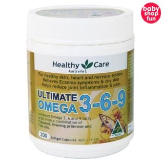 Dầu cá Healthy Care Omega 3-6-9 200 viên 