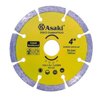 Đĩa cắt gạch khô Asaki AK-0425 (ø105 x 20mm)