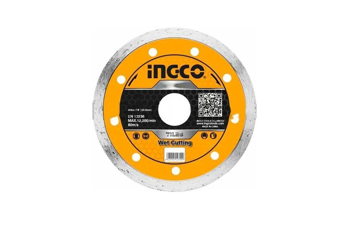 Đĩa cắt gạch ướt 180x22.2mm Ingco DMD021802M