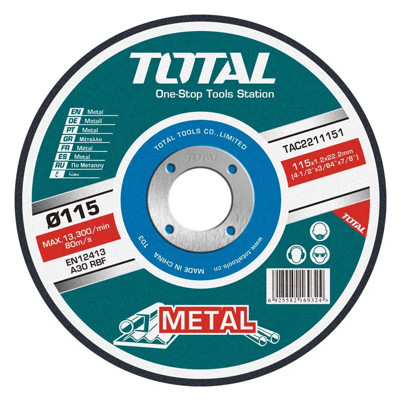 Đĩa cắt kim loại Total TAC2213551, 355x3x25.4mm