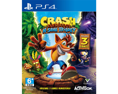 Đĩa game Crash Bandicoot N Sane Trilogy