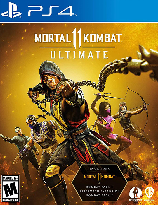 Đĩa game Mortal Kombat 11 Ultimate PS4