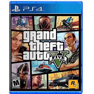 Đĩa game PS4 GTA Grand Theft Auto V hệ US