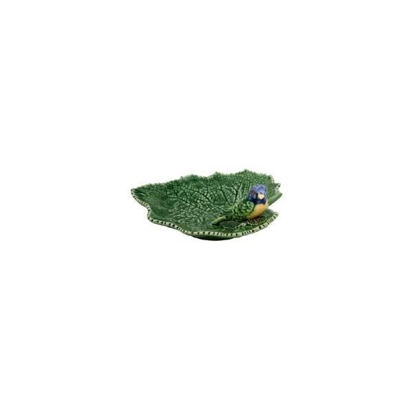 Đĩa lá chim sẻ xanh Bordallo Leaves - 19cm