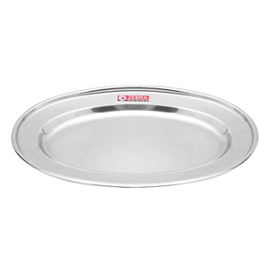 Dĩa oval inox 16 121041
