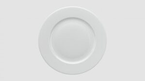 Dĩa tròn 45cm Jasmine Trắng
