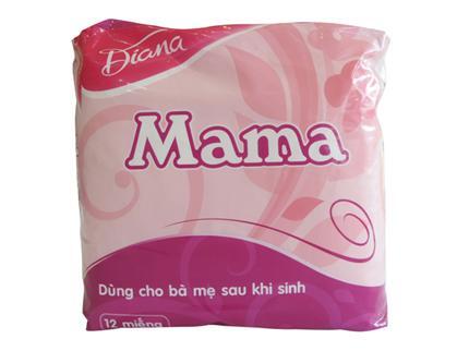 Bộ 3 gói băng vệ sinh cho mẹ Diana Mama