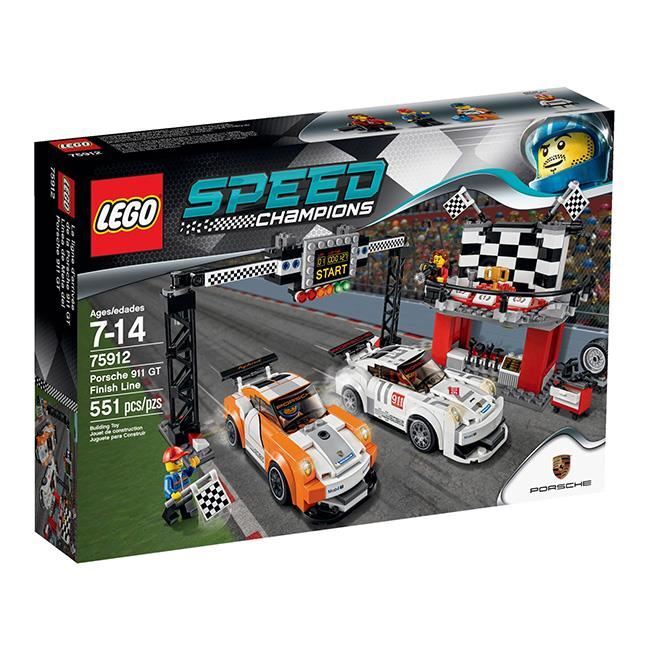 Mô Hình Lego Speed Champions Đích Đến Porsche 75912 (911 GT)