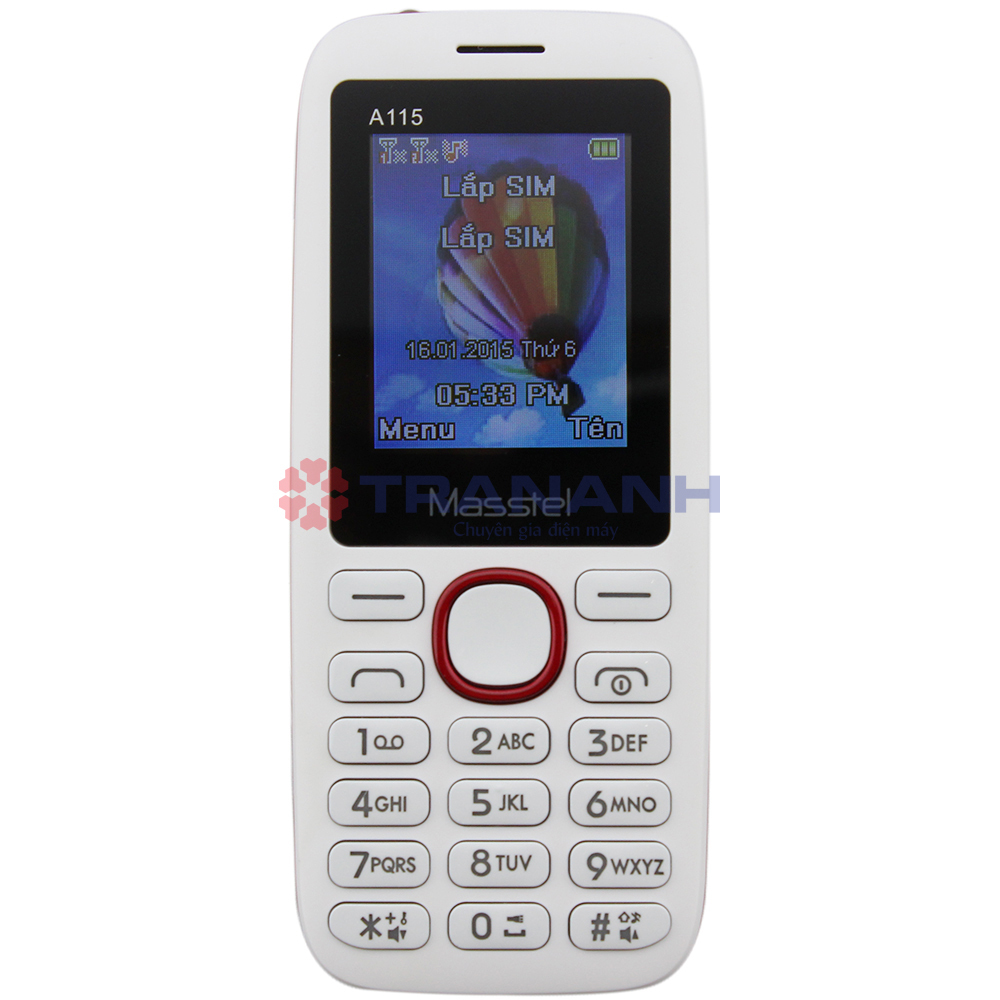 Điện thoại Masstel A115 - 32 MB, 2 sim