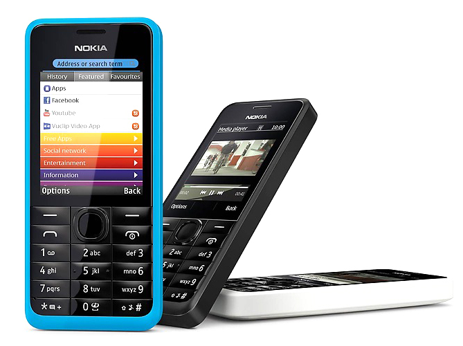 Điện thoại Nokia 301 - 2 sim