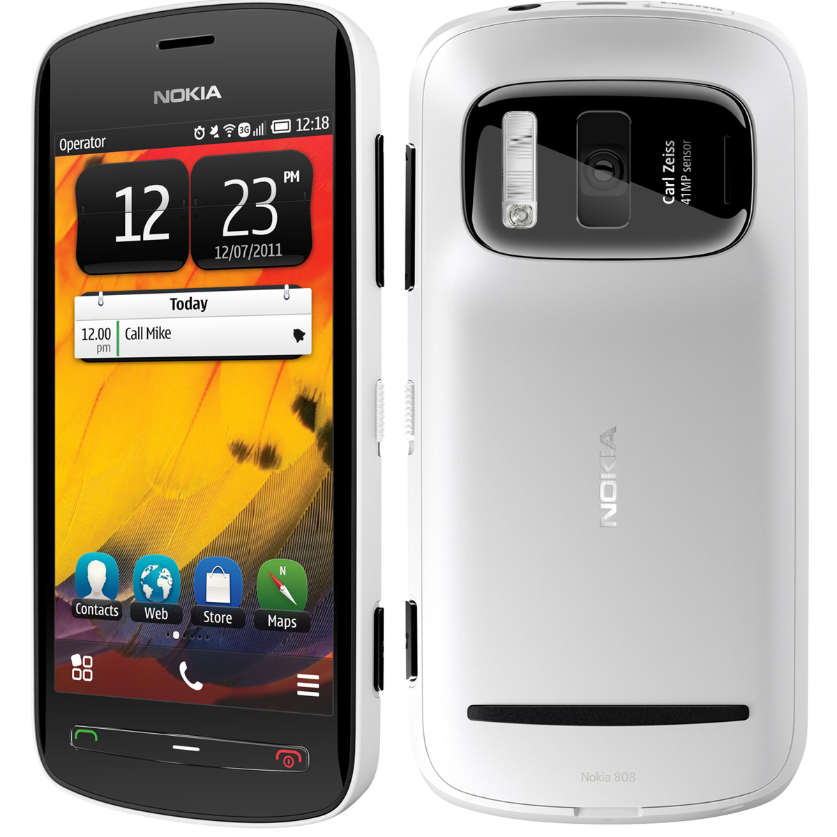 Điện thoại Nokia 808 PureView (RM-807) - 16GB