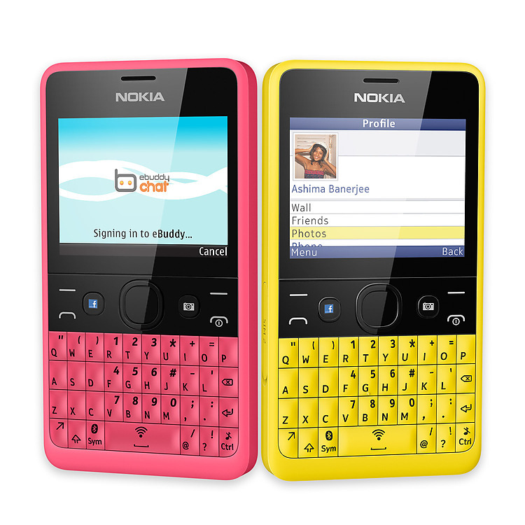 Điện thoại Nokia Asha 210 - 2 sim