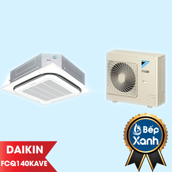 Điều hòa Daikin Inverter 48000 BTU 2 chiều FCQ140KAVE/RZQ140HAY4A - khiển xa