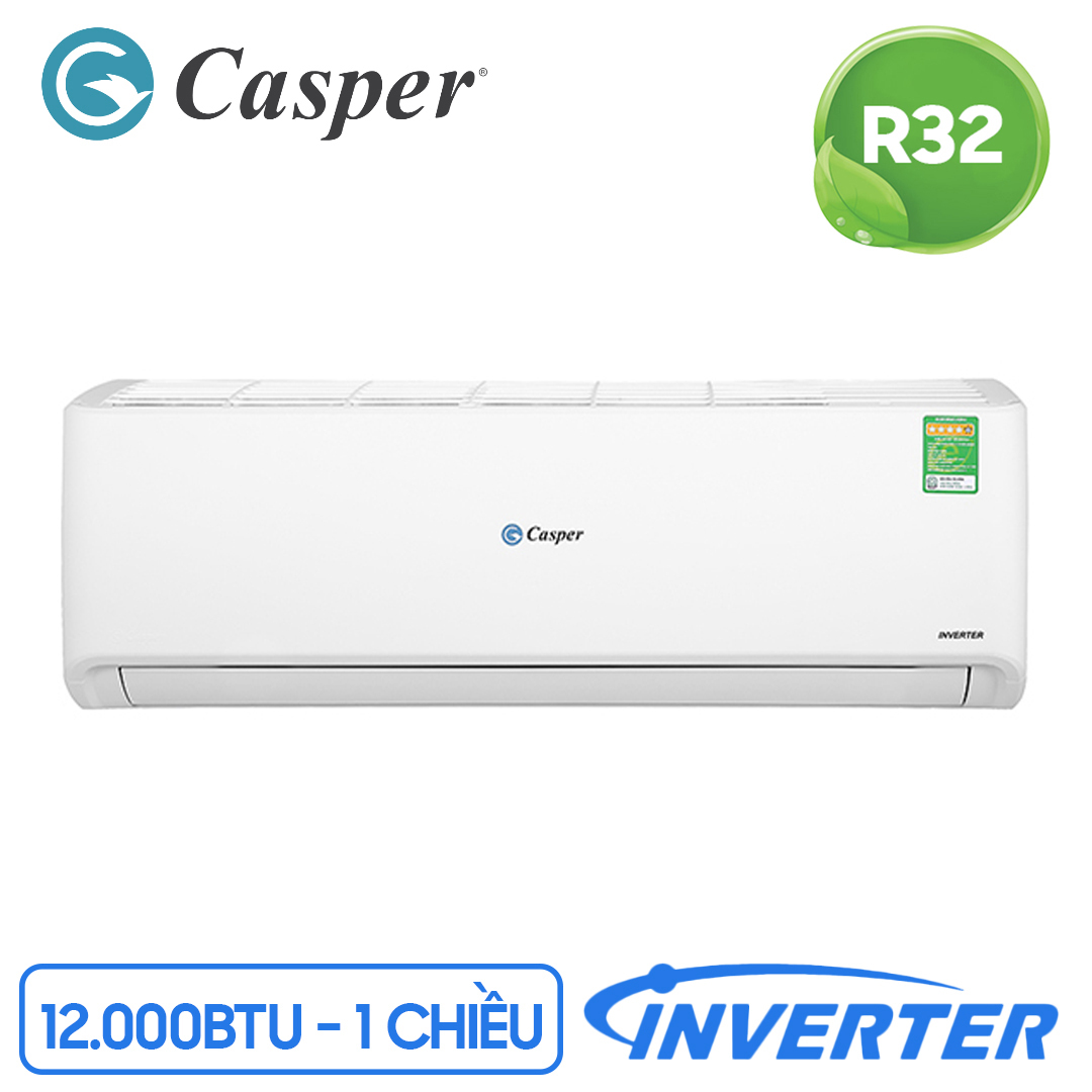 Điều hòa Casper Inverter 12000 BTU 1 chiều GC-12IS33 gas R-32
