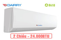 Điều hòa Dairry 24000 BTU 2 chiều Inverter DR24-KH gas R-410A