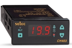 Điều khiển nhiệt độ Selec CH403A-1-24V-NTC (48×96)