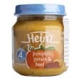 Dinh dưỡng đóng lọ bí đỏ, khoai tây và bò nghiền Heinz 110g