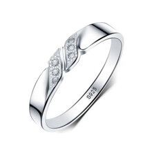 Nhẫn bạc nữ Hiểu Minh NU240