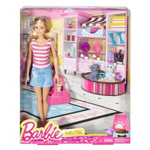Đồ chơi búp bê và thú cưng Barbie DJR56