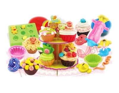 Đồ chơi đất nặn Doh Dough thế giới bánh cupcake 50164