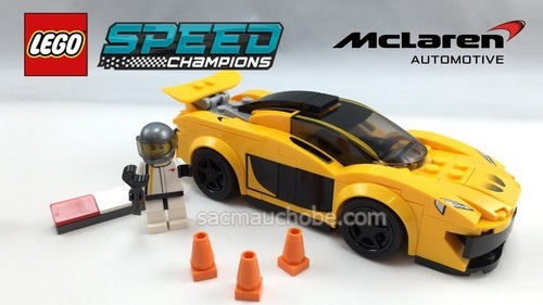 Đồ chơi ghép hình LEGO Speed Champions 75909 Xe Đua McLaren P1