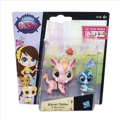 Đồ chơi heo rừng và chồn đất Littlest Pet Shop