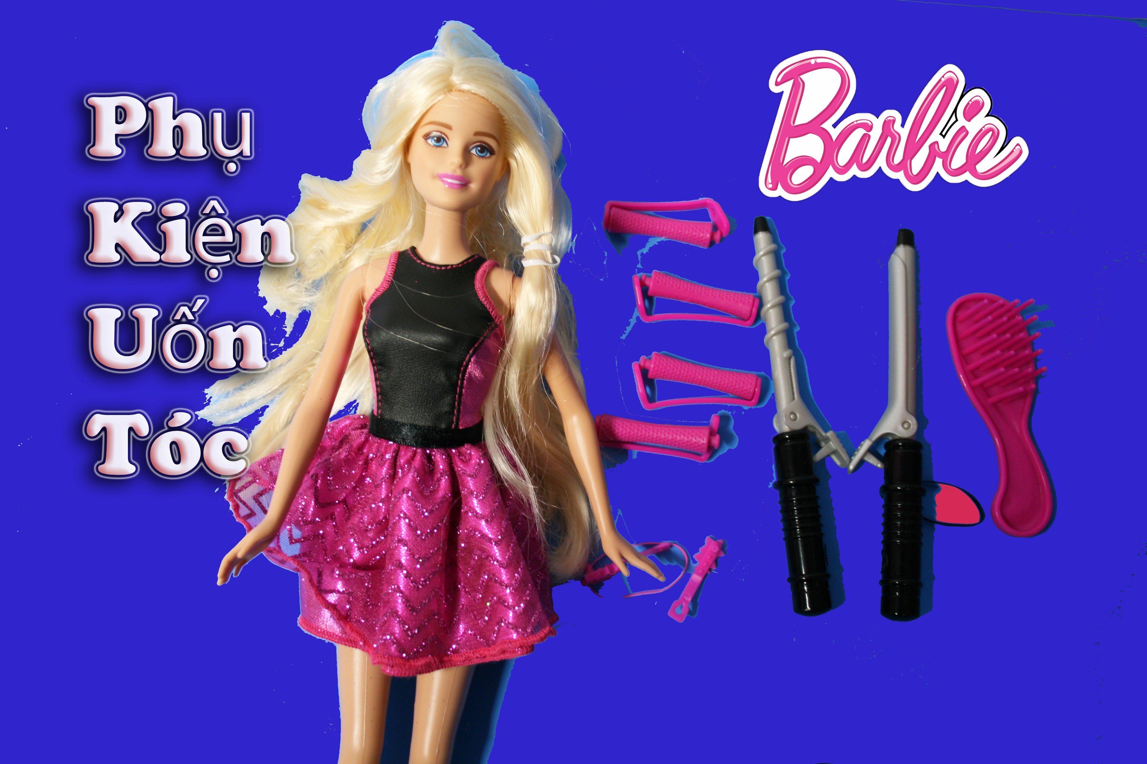 Đồ chơi làm tóc búp bê Barbie