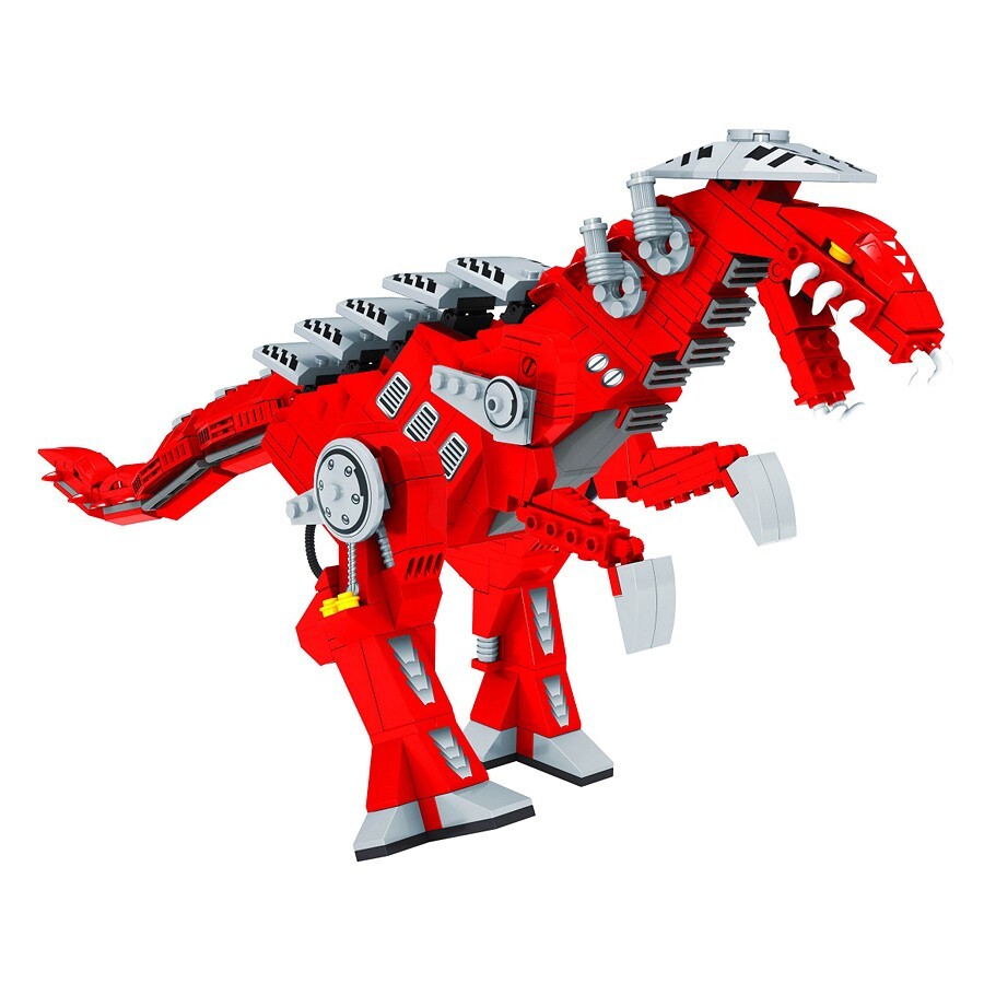 Đồ chơi lắp ráp Ausini - robot anh hùng - khủng long giáp sắt 25860 (492 mảnh ghép)