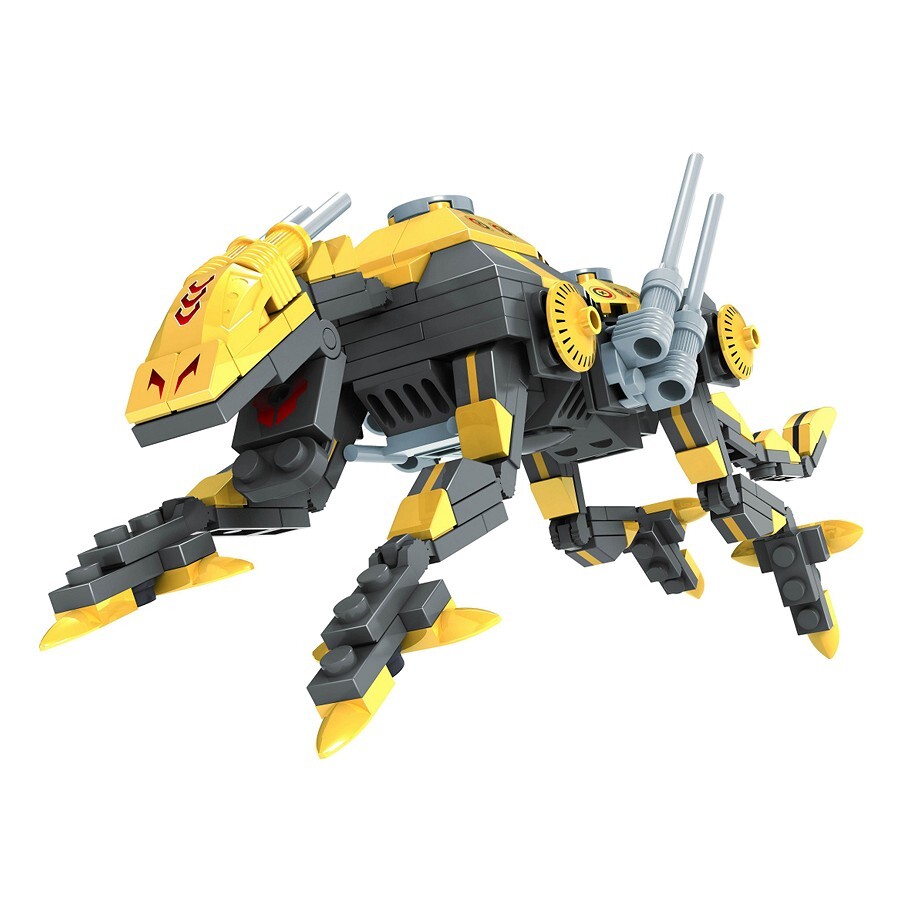 Đồ chơi lắp ráp Ausini - Robot anh hùng - Siêu thú giáp sắt 25473 (190 mảnh ghép)