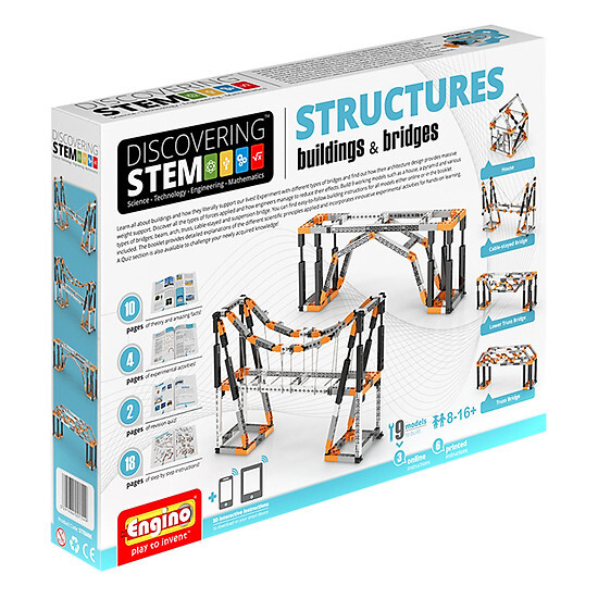 Đồ chơi lắp ráp Công trình và cầu đường Engino STEM06
