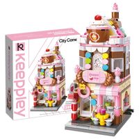 Đồ chơi lắp ráp Cửa hàng bánh ngọt Qman C0101 (344 chi tiết)