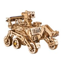 Đồ chơi lắp ráp gỗ 3D Robotime LS402 - Mô hình năng lượng Mặt trời Space Hunting Curiosity Rover