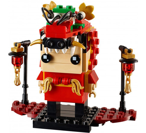 Đồ chơi lắp ráp Lego 40354 - Biểu Diễn Múa Lân