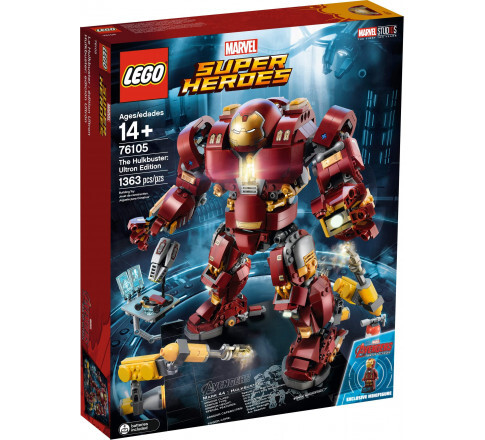 Đồ chơi lắp ráp Lego Marvel Super Heroes 76105 - Bộ Giáp Hulkbuster Phiên bản Ultron