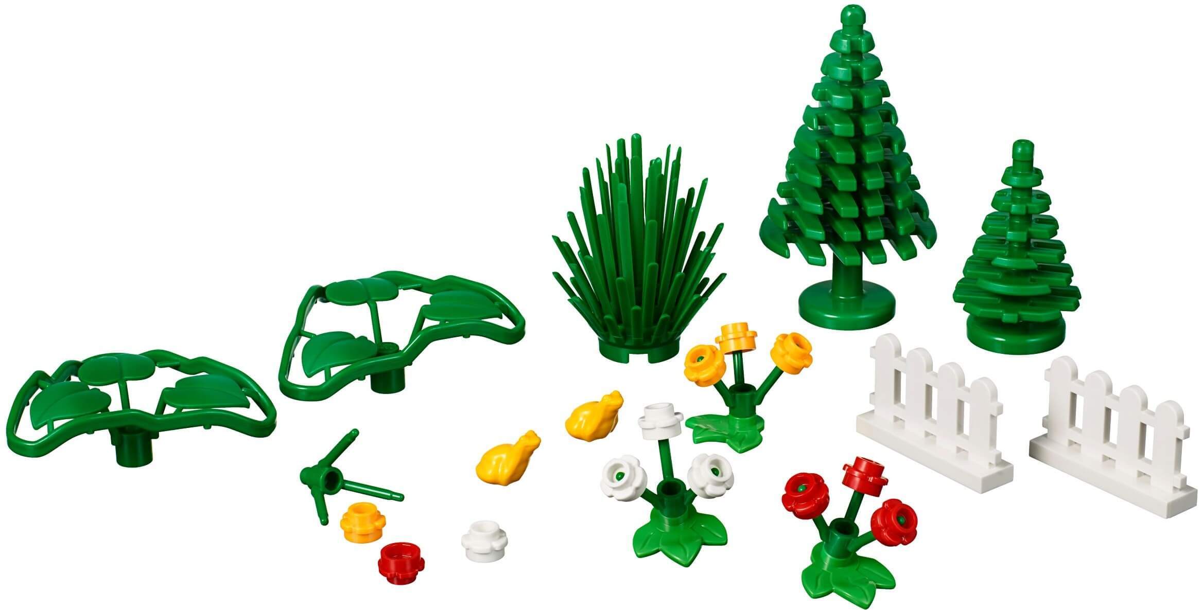Đồ chơi lắp ráp Lego City 40310 - Bộ Xếp hình Cây Cỏ