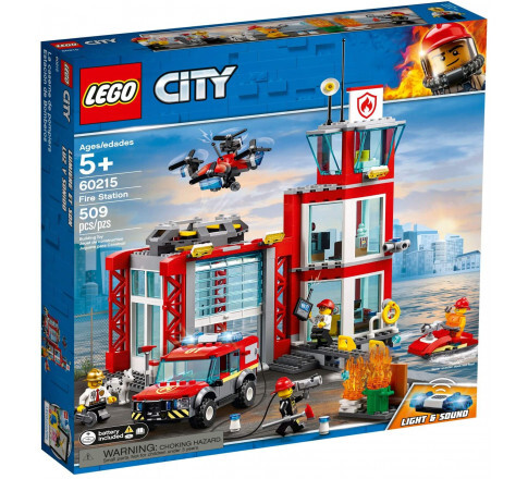 Đồ chơi lắp ráp Lego City 60215 - Trạm Cứu Hỏa