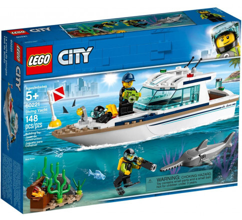 Đồ chơi lắp ráp Lego City 60221 - Du Thuyền Thám Hiểm