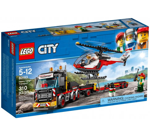 Đồ chơi lắp ráp Lego City Heavy Cargo Transport 60183 – Ô tô vận tải