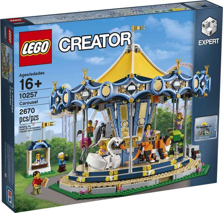 Đồ chơi lắp ráp Lego Creator 10257 - Vòng Quay Thú Nhún Khổng Lồ
