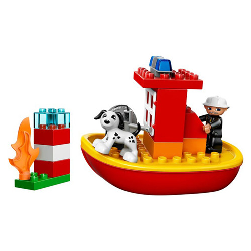 Đồ chơi lắp ráp Lego Duplo 10591 - Tàu cứu hỏa