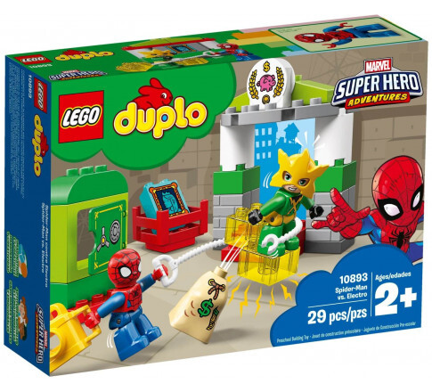 Đồ chơi lắp ráp Lego Duplo 10893 - Người Nhện Spider-Man đại chiến Electro