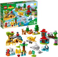 Đồ chơi lắp ráp Lego Duplo 10907 - Thế Giới Động Vật